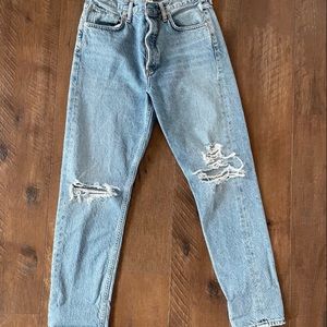 AGOLDE JAMIE JEANS IN SIZE 26